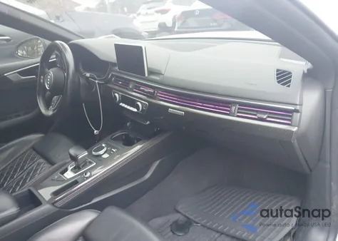 2018 Audi S5 3.0T Premium Plus из США, поврежденный, VIN WAUC4CF54JA116042